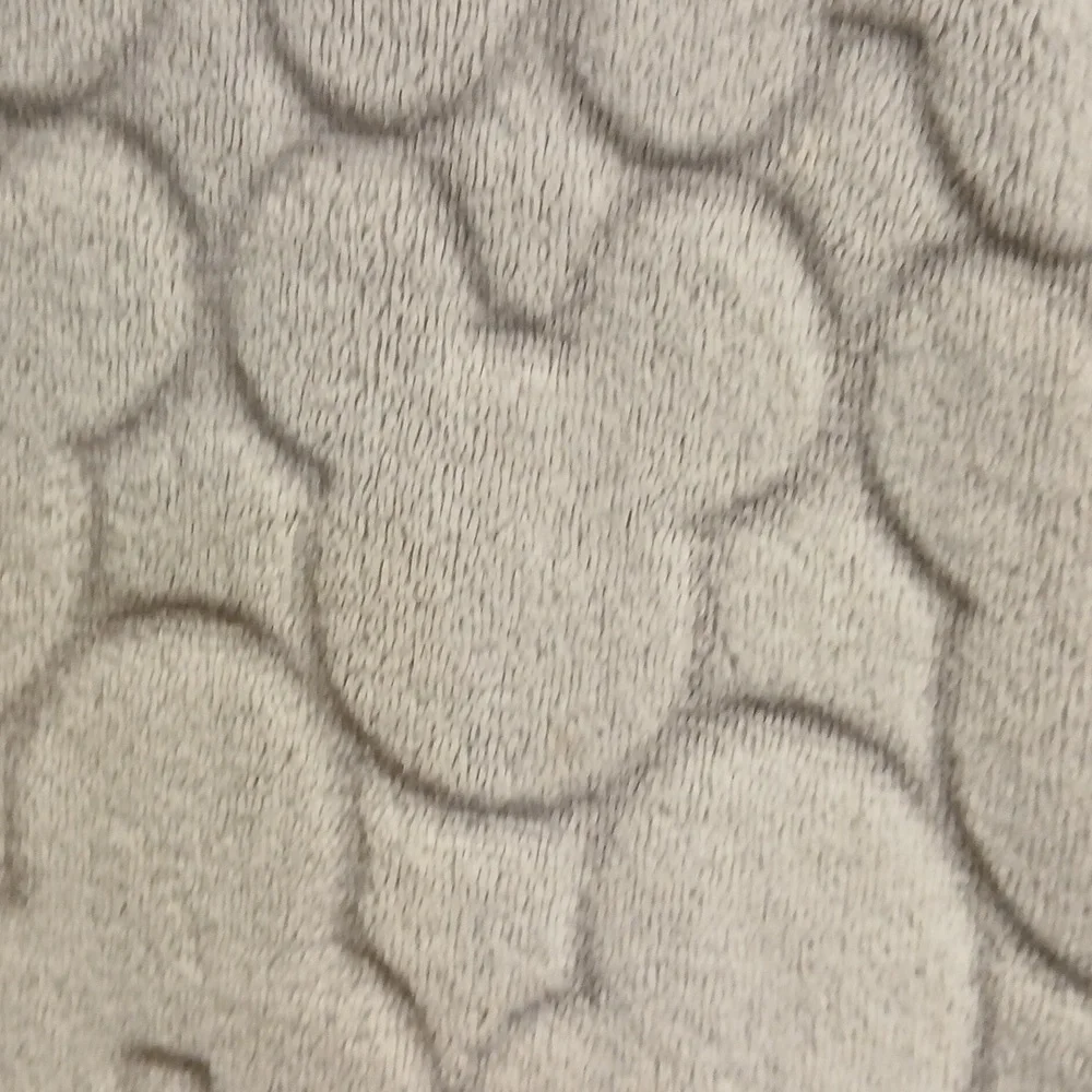 DISNEY Cozy Gray Hooded Fleece Pullover Lounger Gray/White Size S NWOT - Picture 4 of 8